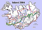 Islandkarte 2004
